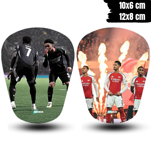 William Saliba & Saka